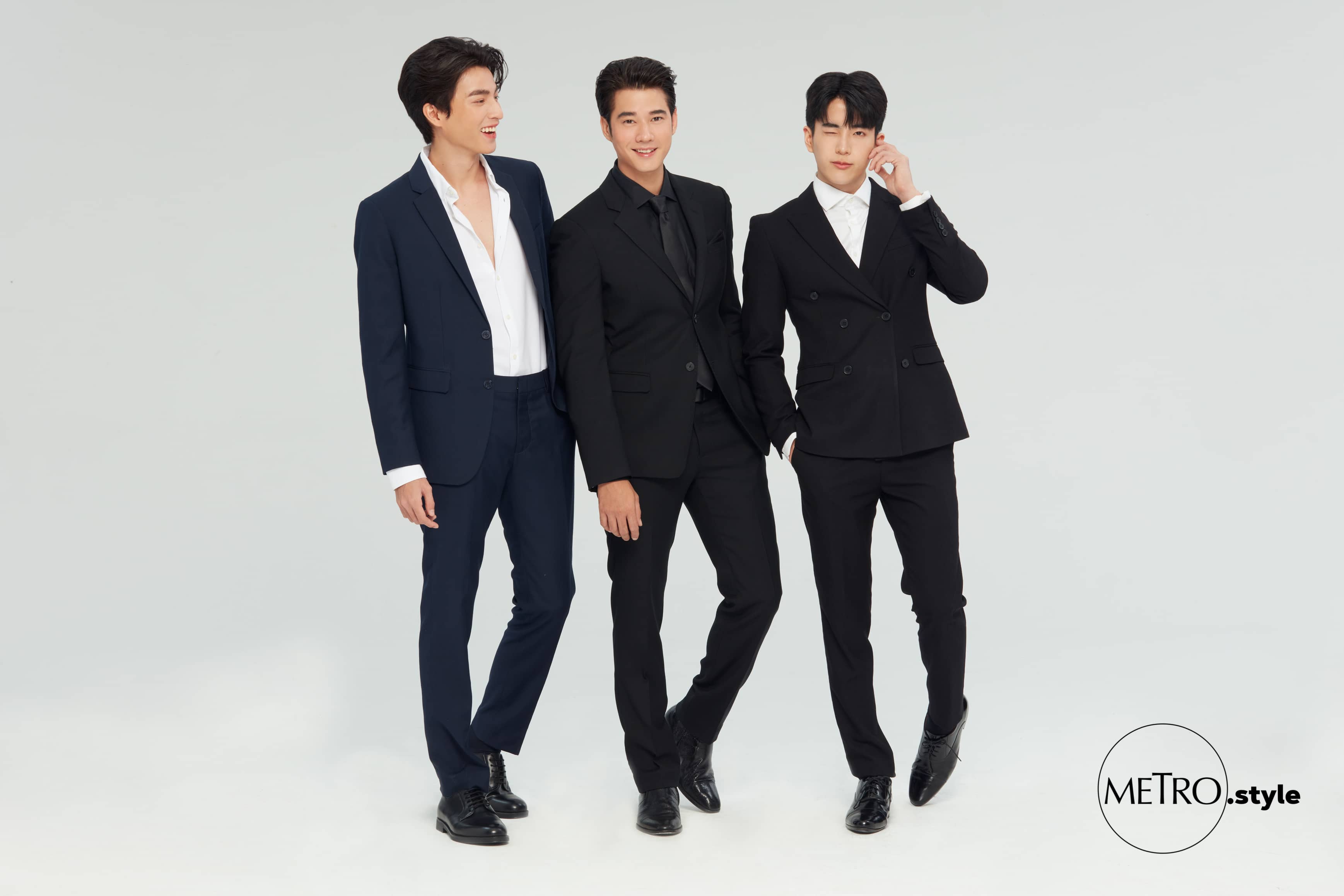 Mario Maurer, Gulf Kanawut, and Nonkul Chanon